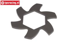 HPI102171 Bremsscheibe Kühler Gun Metal, 1 st.