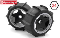 HPI4741 HPI Sand Buster Paddle M montiert Ø170-B80 mm, 2 st.