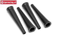 HPI86443 Stoßdämpferüberzug hinten, 4 st