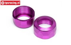 HPI86445 Stoßdämpferkappe Violett Ø20-H12 mm, 2 st.