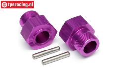 HPI86469 Radmitnehmer hinten Violett, 2 st.