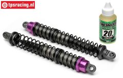 HPI87465 Stoßdämpfer hinten Violett, 2 st.