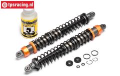 HPI87562 Stoßdämpfer hinten VVC-HD Orange, 2 st.