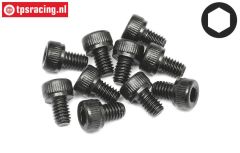 HPI94502 Zylinderkopf schraube M4-L6 mm, 10 st.