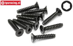 HPI94633 Senkkopf-schneid schraube Ø4-L20 mm, 10 St.