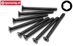 HPI94641 Senkkopf-schneid schraube Ø4-L40 mm, 8 St.