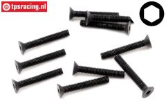 HPIZ087 Senkkopf schraube M3-L20 mm, 10 St.