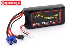 TPS5200SC LiPo Akku Softcase 5200 mAh 7,4 Volt-100C, 1 st.