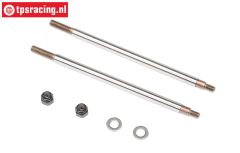 LOS-1832 LOSI LMT 2.0 Stoßd. Stange L72,5 mm, 2 st.