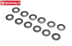 LOS-2070 LOSI LMT 2.0 HD Servo-Saver feder-ring medium, 12 st.