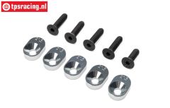 LOS-4161 LOSI 5IVE-TG Motorbefestigung 21,5/67Z, 5 st.