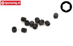 LOS235018 Madeschrauben M3-L3 mm, 10 St.