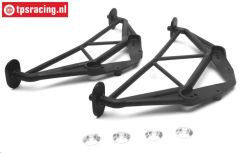 LOS250011 Karrosserie halter vorne/hinten MTXL, Set