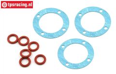 LOS252097 LOSI 5T 2.0 Diff. dichtung-O-ring, Set