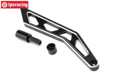 LOS351005 Chassis strebe hinten Schwarz, LOSI MTXL, 1 st.