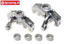 LOS354013 Alu-Achsschenkel Innen Super Rock Rey, set
