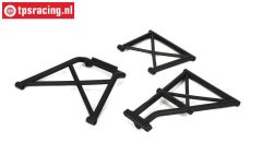 LOSB2576 Überrollkäfig hinten LOSI 5T-BWS, Set
