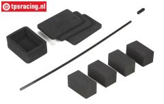 LOSB2587 LOSI 5T Radioplatte Schaum, Set