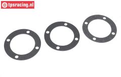 TPS3201/01 Tuning Diff. Dichtung LOSI 5T-BWS-TLR, 3 st.