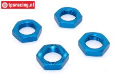 TPSB3227/04 Alu-Radmutter Blau 25 mm, 4 st.