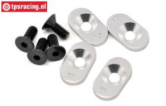 LOSB5801 Motorbefestigung 19-58T LOSI 5t, 4 st.