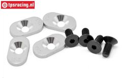LOSB5804 Motorbefestigung 19,5-58Z LOSI 5T, 4 st.