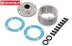 LOS-3732 LOSI 5IVE-T Alu-Differential Gehäuse, Set