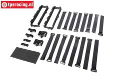 LOS-3706 LOSI 5IVE-TE 3.0 Batteriekasten & Gurte, Set