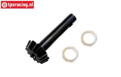 LOS-3647 LOSI 5IVE-T 3.0 Zahnrad Achse 12Z, 1 st.
