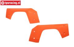 LOS-4011 LOSI 5IVE-T 3.0 Kotflügel hinten Orange, Set