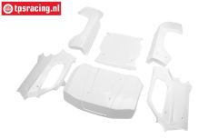 LOS-3662 LOSI 5IVE-T 3.0 Karosserie Weiß, Set