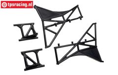 LOS-3629 LOSI 5IVE-T 3.0 Roll Käfig kotflügel links-rechts, set