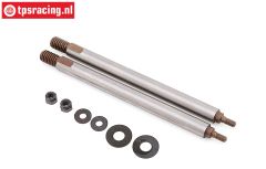 LOS-3714 LOSI 5IVE-T Stoßd. Stange Hinten L97 mm, 2 St.