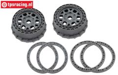PRO287805 LOSI 5IVE-T 3.0 felgen grau, set