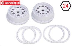 PRO287804 LOSI 5IVE-T 3.0 felgen Weiß, set