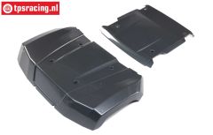 LOS-4347 LOSI 5T 3.0 Karosserie teilen Gun Metal, Satz