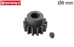 LOS-3730 LOSI 5IVE-T Stahlritzel 14Z-Ø8 mm, 1 St.