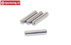 M1000/37 Mecatech Bremsbelag stift Ø3-L14 mm, 4 st.