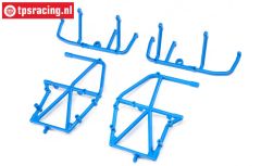 LOS241047 Seitenkäfigteile Blau LMT Truck, Set