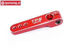 TPS0830/04 Alu-Servohebel 15Z-L47 mm Rot, 1 st.