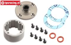 TLR252013 Alu-Differential gehäuse BWS-LOSI, Set