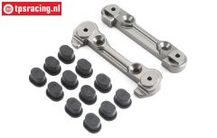 TLR254000 Alu-Querlenkerstift halter vorne LOSI-BWS, Set