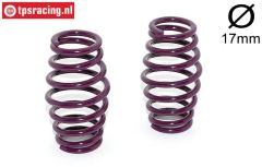 TPS0628 Progr. Stoßd. feder Lila Ø17-Ø3,0-L54 mm, 2 St.