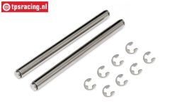 TPS86633 Querlenkerstift Ø6-L80 mm HPI-Rovan, 2 st.