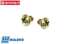 ZN0082 Walbro vergaser schraube, 2 st.