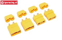 TPS087/90 AMASS XT90 Gold stecker Ø6,0 mm, 4 st.
