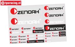 ZN8000 Powered by Zenoah Aufkleber, 1 st.