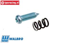 ZN0076/01 Walbro Standgas schraube mit feder, Set