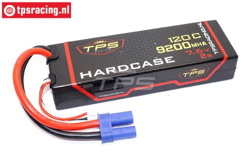 TPS9200HC LiPo accu Hardcase 9200 mAh 7,6 Volt-120C, 1 st.