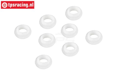 FG7201/05A Teflon Stoßdämpfer führung, 8 st.